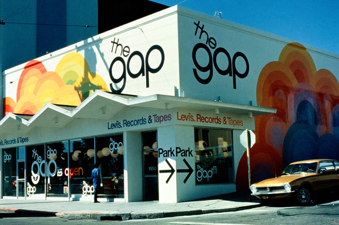 an old gap store