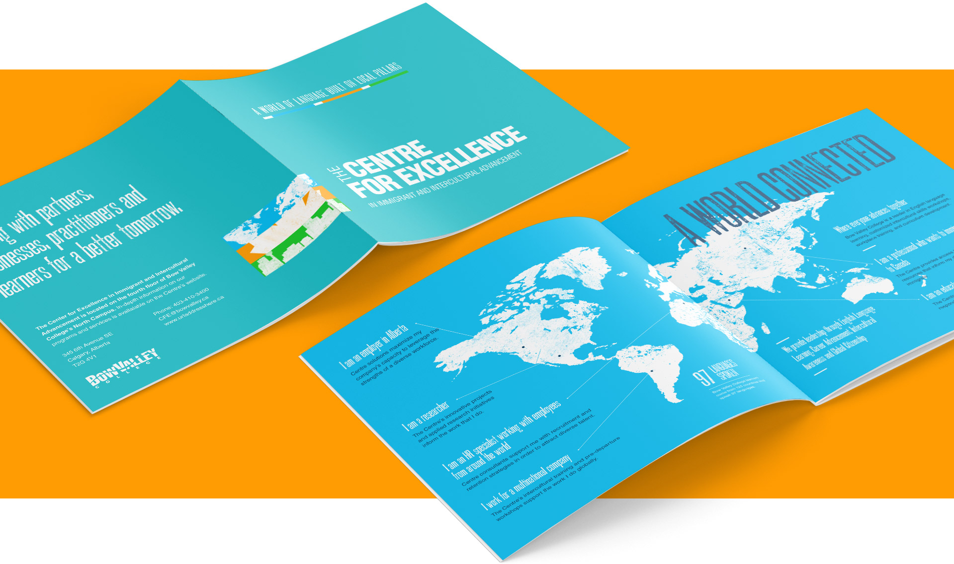 an image of flyouts design for bow valley college