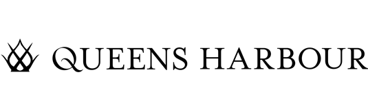 Queens Harbour Black Logo