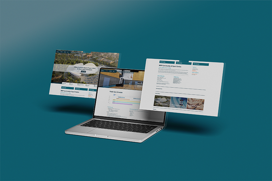 MNP Community & Sports Center Mockups